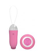 Jayde dual rechargeable  bala vibradora control remoto rosa