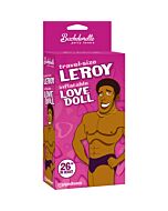Bachelorette DOLL Leroy viagem de tamanho