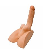 Rock hard cyberskin - masturbador com pênis ereto