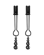 Teasing nipple clamp - negro