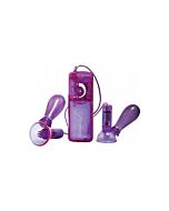 Fetish fantasy farejadores mamilos vibrador várias velocidades