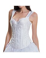 Corsé Branco Estilo West-End