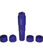 Estimulador com cabeças intercambiáveis ​​violeta