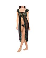 Bata green peafowl negro