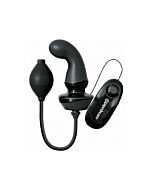 Masajeador inflable punto p negro