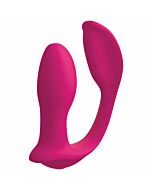 3some duplo êxtase controle remoto vibrador