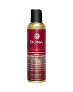 Dona óleo de massagem sabor morango 120ml