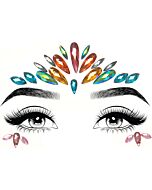 Joias autoadesivas para rosto da Avri