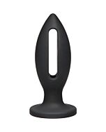 Plug luge 4 cm black