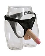 Arnes com pénis realista