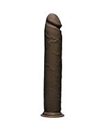 Ultraskyn 30,5 cm dildo - marrom