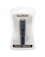 Bolso Vibrador Preto Brilhante