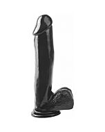 Basix Rubber Works Penis 29 cm preta