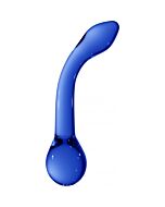 G-rider dildo de cristal azul