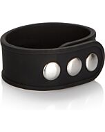 Tri-snap anillo erección negro