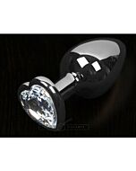 Tampão de metal corazon cristal - s