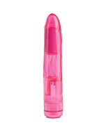 cristal Juicy jóias vibrador rosa doces