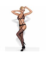 bodystocking obsessivo N108 preto s / m / l