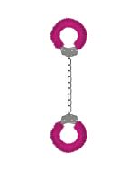 bainhas de perna prazer Ouch com pelúcia rosa