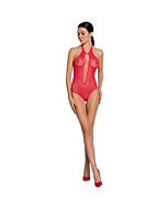 Passion BS088 Bodystocking Vermelho Tamanho Único