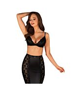 Obsessive Blanita Conjunto de Duas Peças S/M - Lingerie Erótica - Obsessive