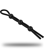 Ohmama Fetish - Anel de Corda para Pênis e Testículos - Silicone Hipoalergênico