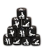 Diabo Picante - Dado de Posições Preto de Alta Qualidade