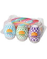 Tenga - Pack 6 Ovos Masturbadores Wonder