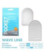 Tenga Wave Line Masturbador Pocket - Sex Shop Online

