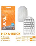 Masturbador Tenga Hexa Brick Pocket - Sex Shop Online