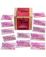 Diabo picante - Jogo da Caixa do Amor com 50 Cartas de Sedução