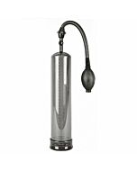 Aumentar a bomba de preto para ereções duras da rocha