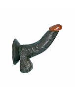 Anthony dildo preto 18 centímetros