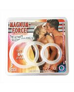 Jogo Três anéis 100 silicone