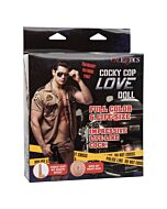 Boneca sexual masculina Cocky Cop Love Doll - California Exotics - Qualidade e intensidade em suas fantasias