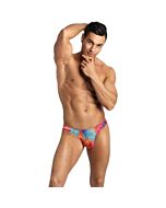 Anais men - Tanga Falcon S - Lycra macia com estampa de bananas