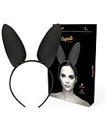Tiara com orelhas de coelho da Coquette Chic Desire - Couro vegano