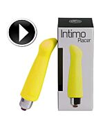Mini vibrador amarelo prazer íntimo