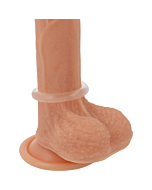 Anel para Pênis Powering Super Flexível 3.5cm Transparente