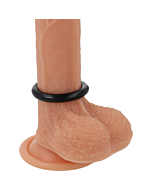 Anel Peniano Flexível 3,5cm Preto