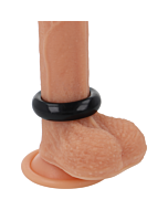 Powering - Anel Peniano Flexível e Resistente 3.8cm Preto