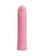Pretty Love Curtis Mini Vibrador de Silicone Rosa - 12 Modos de Vibração