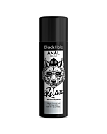 Base de Reparação Anal Black Hole à Base de Água, Relaxante com Ácido Hialurônico 100 ml