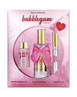 Bijoux - Indiscrets Bubblegum Play Kit com Óleo, Gel & Brilho Labial