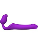Adrien Lastic Queens Strap-On Flexível Violeta Tamanho M - Produto erótico