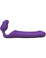 Adrien lastic - queens strap-on flexível violeta tamanho L