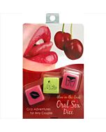 Jogo de Dados Sexuais Oral Glow in the Dark - Kheper Games