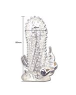 Extensor de pênis vibratório Brave Man Extension Rabbit Dance - Sex Shop