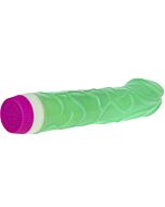 Dança - Vibrador Waves of Pleasure 23 cm - Verde