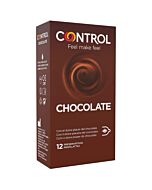 Preservativos Control sabor chocolate 12 unidades
